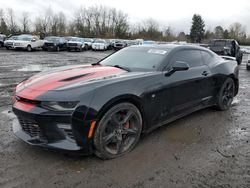 Salvage cars for sale at Portland, OR auction: 2016 Chevrolet Camaro SS