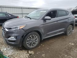 Salvage cars for sale at Kansas City, KS auction: 2021 Hyundai Tucson Limited