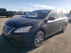 Salvage cars for sale at Rancho Cucamonga, CA auction: 2013 Nissan Sentra S