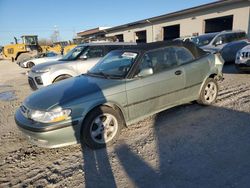 Saab salvage cars for sale: 2001 Saab 9-3 SE