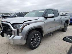 Toyota Tundra Double cab Limited Vehiculos salvage en venta: 2022 Toyota Tundra Double Cab Limited