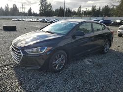 Salvage cars for sale at Graham, WA auction: 2017 Hyundai Elantra SE