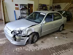 Salvage cars for sale at Ham Lake, MN auction: 2003 Hyundai Accent GL