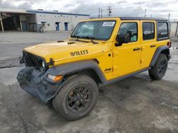 Salvage cars for sale from Copart Sun Valley, CA: 2020 Jeep Wrangler Unlimited Sport