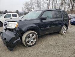 Salvage cars for sale from Copart Candia, NH: 2013 Honda Pilot EXL