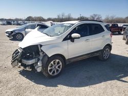 Salvage cars for sale at San Antonio, TX auction: 2021 Ford Ecosport SE