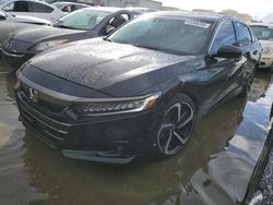 Salvage cars for sale at Martinez, CA auction: 2021 Honda Accord Sport SE