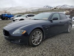 Salvage cars for sale at Reno, NV auction: 2011 Maserati Quattroporte S