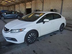 Salvage cars for sale from Copart Cartersville, GA: 2015 Honda Civic LX