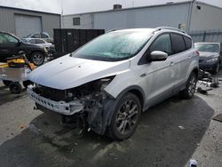 Salvage cars for sale from Copart Vallejo, CA: 2014 Ford Escape Titanium
