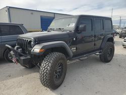 Salvage cars for sale from Copart Haslet, TX: 2019 Jeep Wrangler Unlimited Sport