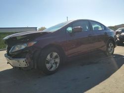 Vehiculos salvage en venta de Copart Orlando, FL: 2014 Honda Civic LX