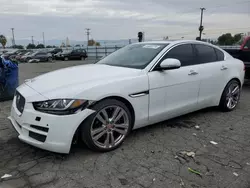 Salvage cars for sale at Colton, CA auction: 2017 Jaguar XE Premium