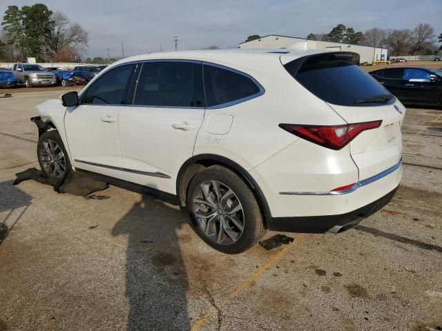 2022 Acura MDX Technology