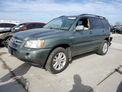 2007 Toyota Highlander Hybrid en venta en Grand Prairie, TX