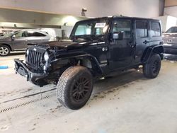 Jeep Wrangler salvage cars for sale: 2014 Jeep Wrangler Unlimited Sport