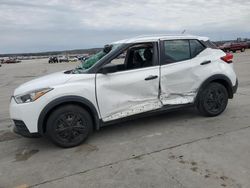 Salvage cars for sale at Grand Prairie, TX auction: 2019 Nissan Kicks S