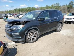 Salvage cars for sale from Copart Greenwell Springs, LA: 2018 Honda Pilot Touring