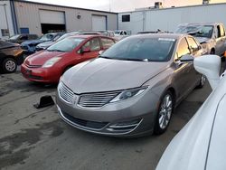 Salvage cars for sale from Copart Vallejo, CA: 2015 Lincoln MKZ Hybrid