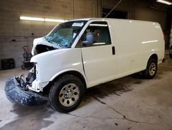 Salvage trucks for sale at Angola, NY auction: 2013 Chevrolet Express G1500