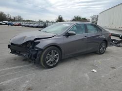 Salvage cars for sale from Copart Orlando, FL: 2016 Toyota Camry LE