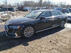 Salvage cars for sale at Chalfont, PA auction: 2021 Audi A8 L