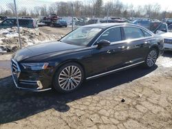 Audi A8 salvage cars for sale: 2021 Audi A8 L