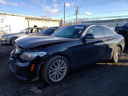 Salvage cars for sale at New Britain, CT auction: 2016 BMW 228 I Sulev