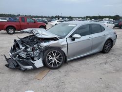 Salvage cars for sale at Houston, TX auction: 2024 Toyota Camry SE Night Shade