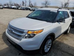 Ford Explorer salvage cars for sale: 2015 Ford Explorer XLT