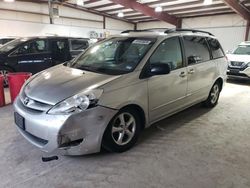 Salvage cars for sale from Copart Chambersburg, PA: 2006 Toyota Sienna CE