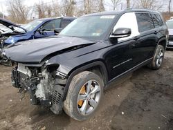 Jeep salvage cars for sale: 2021 Jeep Grand Cherokee L Limited