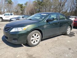 Salvage cars for sale from Copart Austell, GA: 2010 Toyota Camry Base