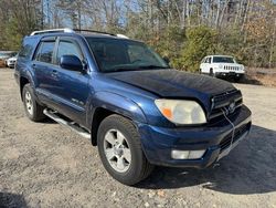 Salvage cars for sale from Copart North Billerica, MA: 2003 Toyota 4runner Limited