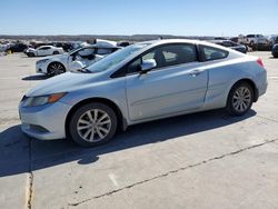 Salvage cars for sale at Grand Prairie, TX auction: 2012 Honda Civic EX