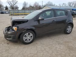 Salvage cars for sale at Wichita, KS auction: 2015 Chevrolet Sonic LT