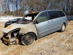 Salvage cars for sale at Austell, GA auction: 2007 Toyota Sienna CE