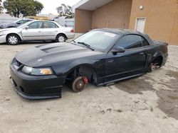 Ford Mustang salvage cars for sale: 2001 Ford Mustang Cobra SVT