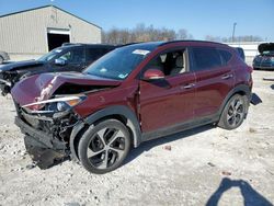 Vehiculos salvage en venta de Copart Lawrenceburg, KY: 2016 Hyundai Tucson Limited