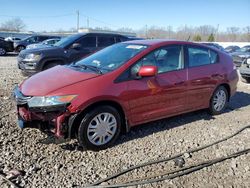 Salvage cars for sale at Louisville, KY auction: 2010 Honda Insight LX