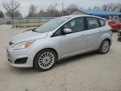 Salvage cars for sale at Wichita, KS auction: 2013 Ford C-MAX SE