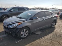 Salvage cars for sale at Indianapolis, IN auction: 2013 Hyundai Elantra GLS