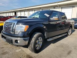 Salvage cars for sale from Copart Louisville, KY: 2011 Ford F150 Supercrew