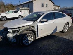 Salvage cars for sale at York Haven, PA auction: 2018 Chevrolet Malibu LT