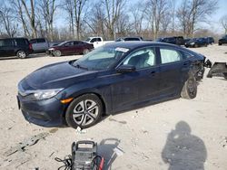 Honda salvage cars for sale: 2017 Honda Civic LX