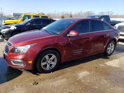 Chevrolet salvage cars for sale: 2015 Chevrolet Cruze LT