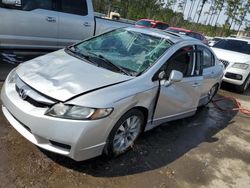 Salvage cars for sale from Copart Harleyville, SC: 2010 Honda Civic EX