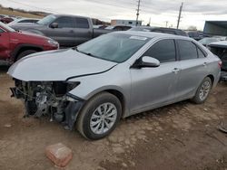 Salvage cars for sale from Copart Colorado Springs, CO: 2017 Toyota Camry LE