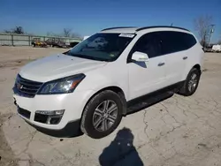 Salvage cars for sale from Copart Kansas City, KS: 2016 Chevrolet Traverse LT