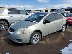 Salvage cars for sale at Brighton, CO auction: 2007 Nissan Sentra 2.0
